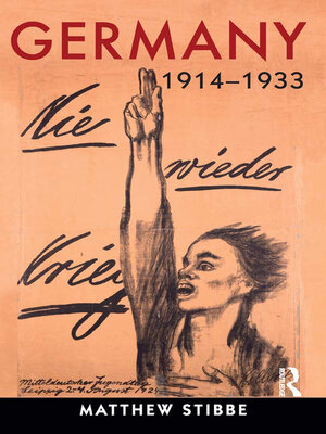 cover image of Germany, 1914-1933